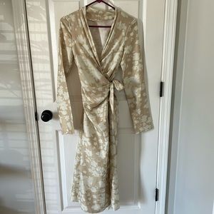 Floral Wrap Dress